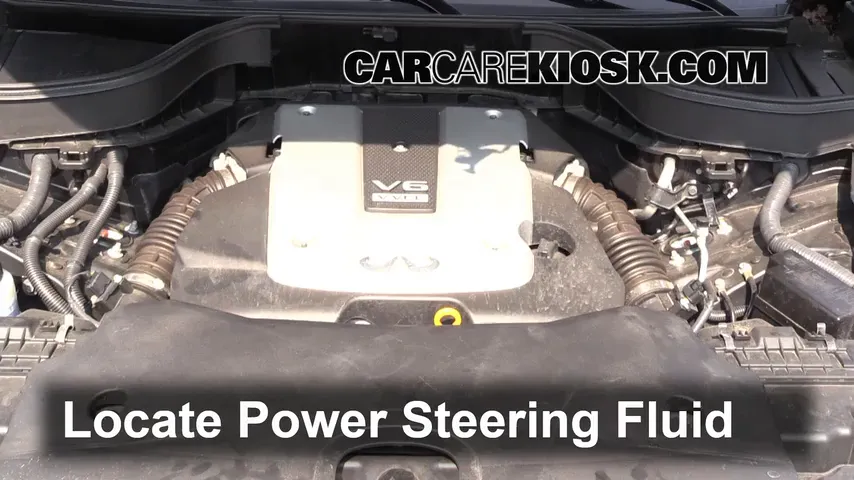 2013 Infiniti FX37 3.7L V6 Power Steering Fluid